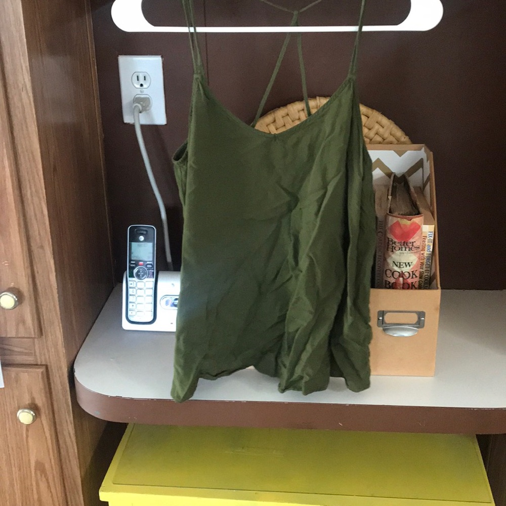 Olive green tank